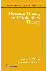 Measure Theory and Probability Theory