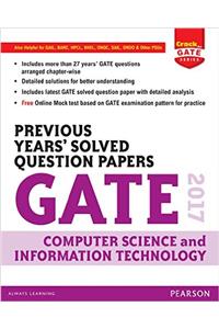 Previous Years’ Solved Question Papers GATE 2017 Computer Science and Information Technology