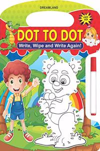 Write and Wipe Book  Dot to Dot