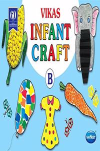 Navneet Vikas Infant Craft Book - B JR.K.G. |English| Pre School Book |