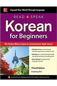 Read and Speak Korean for Beginners, Third Edition