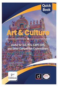 Drishti IAS Quick Book Art And Culture 2nd Edition | Kala Aur Sanskrti In English | UPSC Exam Books In English [Perfect Paperback] Team Drishti [Perfect Paperback] Team Drishti [Perfect Paperback] Team Drishti [Perfect Paperback] Team Drishti