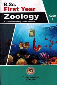 B.Sc First Year Sem - I ZOOLOGY ( Animal Diversity - Invertebrates ) [ ENGLISH MEDIUM ]