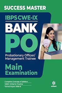 Success Master IBPS-CWE VIII Bank Bank PO/MT Main Examination 2019 (Old Edition)