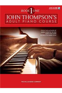 John Thompson's Adult Piano Course - Book 1 Book with Online Audio