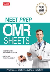 MTG NEET OMR Sheets For Practice and Time Management - 100 OMR Sheets to Attempt Question upto 200 MCQ's, Based on NEET Latest Pattern 2024