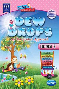 Navneet Term BooK- Dew Drop's LKG Term 3 JR.K.G. |Navneet |English| Pre School Book|