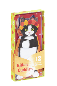 Kitten Cuddles Notecards: (Valentine's Day Cards, Romantic Gift, Gift for Teenager)