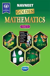 Navneet Golden Mathematics KG.-2 SR.K.G. |English| Pre School Book |