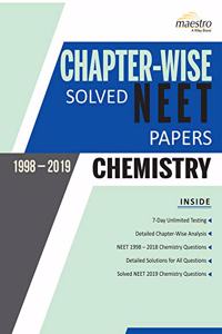 Wiley's Chapter - Wise Solved NEET Papers (1998 - 2019) Chemistry