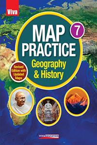 Viva Map Practice- Geography & History 7 - Revised Edition with Updated Maps