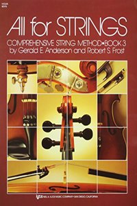 All for Strings Book 3 Violin: Violin