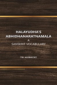 halayudh's abhidhanaratnamala