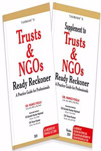 Taxmann's Trusts and NGOs Ready Reckoner with Supplement ? Practice Guide for Professionals with Commentaries, Landmark Cases & Comparative Analysis | Updated till 6th October 2020 [Paperback] Dr. Manoj Fogla; CA Suresh Kumar Kejriwal and CA Tarun 