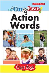 Cut & Paste - Action Words (Chart Book)