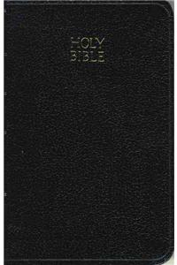 KJV, Vest Pocket New Testament and   Psalms, Leathersoft, Black, Red Letter