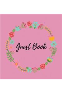 Wedding Guest Book (Hardcover)