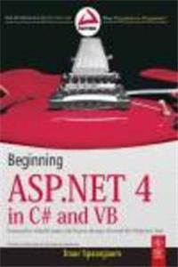 Beginning Asp.Net 4 In C# And Vb: WEB DEVELOPMENT/ASP.NET