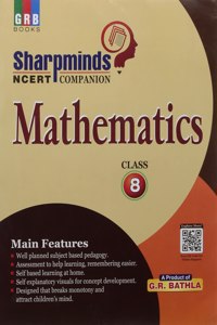 Sharpminds NCERT Companion Mathematics Class-8 - Examination 2021-22