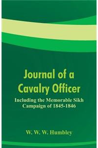 Journal of a Cavalry Officer