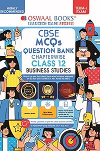 Oswaal CBSE MCQs Question Bank Chapterwise For Term-I, Class 12, Business Studies (With the largest MCQ Questions Pool for 2021-22 Exam)