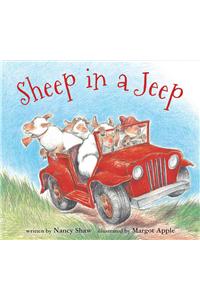 Sheep in a Jeep Board Book