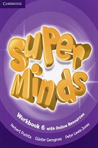 Super Minds Level 6 Workbook with Online Resources