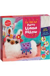 Sew Your Own Furry Llama Pillo