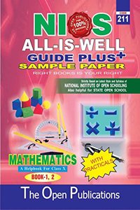 NIOS 211 Mathematics Class 10 - Guide & Sample Papers with Practicals