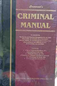 Commercialâ€™s Criminal Manual - 2022/edition