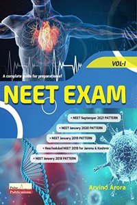 A Complete guide for preparation of NEET exam 2022 Vol 1 by Arvind arora