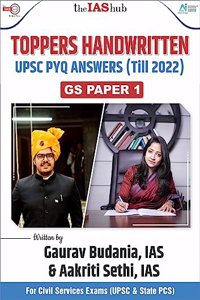 GS 1 Toppers Handwritten UPSC PYQ Answers (2017 - 2022)