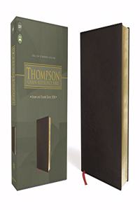 Esv, Thompson Chain-Reference Bible, Bonded Leather, Black, Red Letter