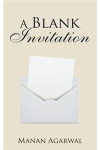 Blank Invitation