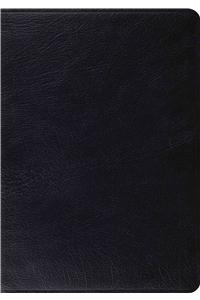 Study Bible-ESV: English Standard Version, Black, Genuine Leather