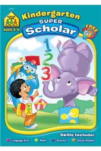 School Zone Kindergarten Super Scholar Workbook