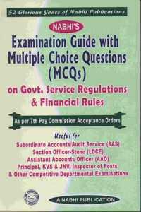 Examination Guide with Multiple Choice Questions (MCQs) on Govt. Service Regulations & Financial Rules