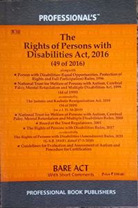 National Trust for Welfare of Persons with Autism, Cerebal Palsy, Mental Retardation with Multiple Disabilities Act, 1999 see Persons with Disabilities (Equal Opportunities, etc.) Act, 1995 [Paperback] Professional