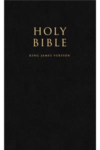 HOLY BIBLE: King James Version (KJV) Popular Gift & Award Black Leatherette Edition: King James Version Black Popular Award