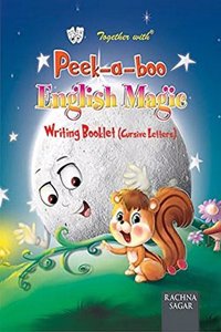 Together with Peek a Boo English Magic Writing Booklet Cursive Letters