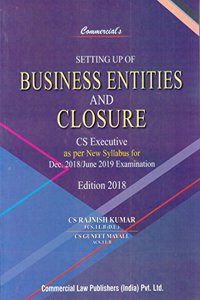 Setting Up Of Business Entities And Closure Cs Executive Dec2018/June 2019 Exam