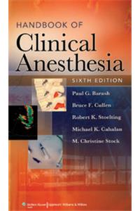 Handbook of Clinical Anesthesia