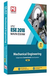 UPSC ESE 2018 Main Exam Mechanical Engineering Subjectwise Conventional Solved Questions Paper-I