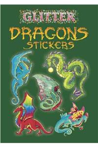 Glitter Dragons Stickers