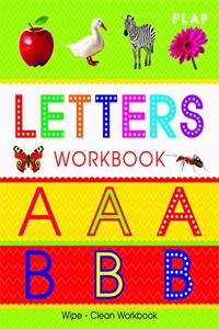 FLAP- WIPE N CLEAN BOOKS - LETTERS