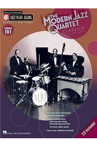 Modern Jazz Quartet Classics: Jazz Play-Along Volume 151