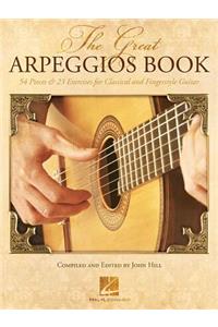 Great Arpeggios Book: 54 Pieces & 23 Exercises for Classical and Fingerstyle Guitar