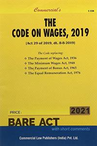 Commercial's The Code on Wages, 2019 - 2022/edition