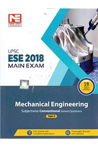 UPSC ESE 2018 Main Exam Mechanical Engineering Subjectwise Conventional Solved Questions