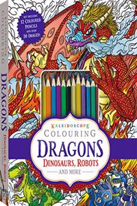 Kaleidoscope Colouring Dragons Dinosaurs Robots and More